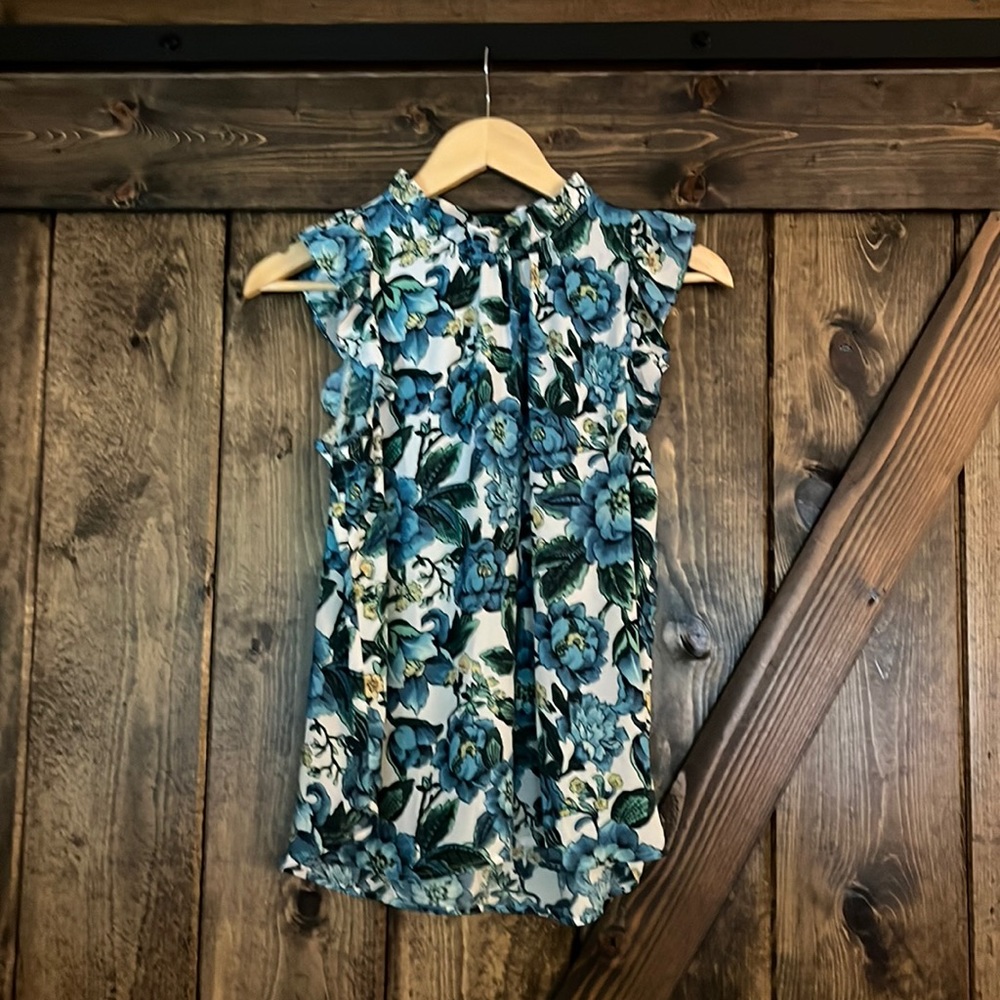 LOFT Floral Blouse